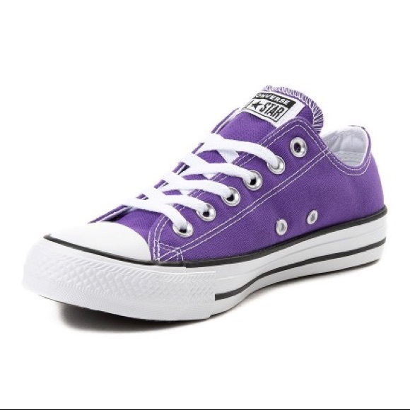 purple converse mens